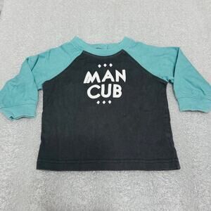Gymboree Baby Boy's Man Cub Long Sleeve Top 6-12 Months